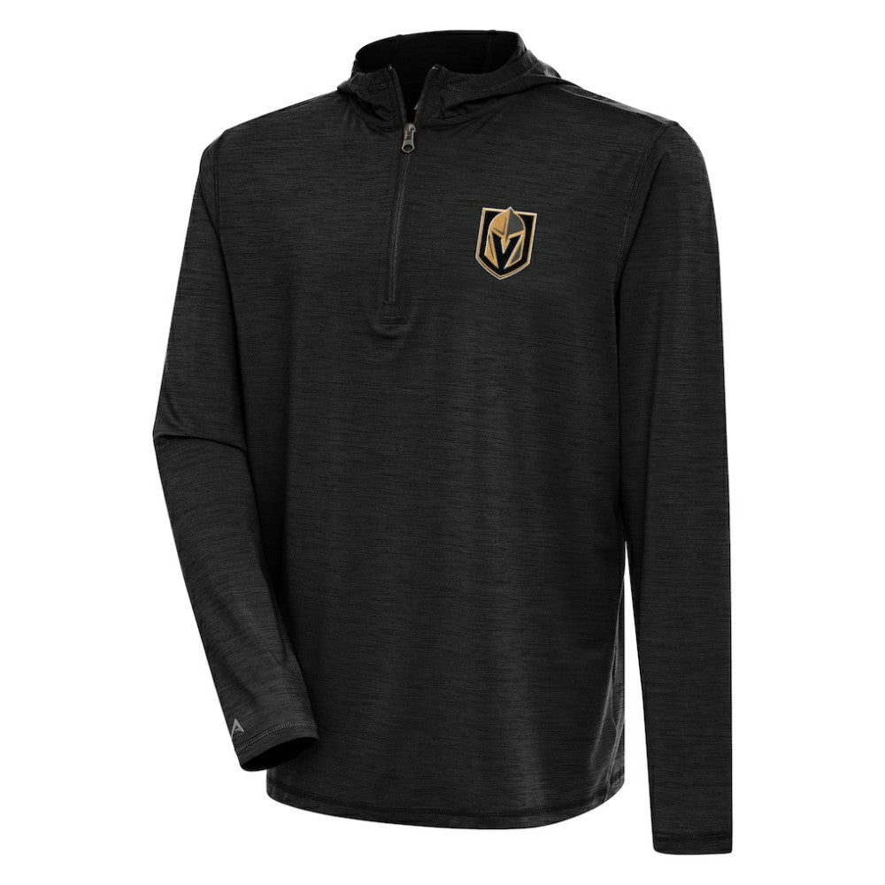Vegas Golden Knights Antigua Tidy Quarter-Zip Pullover Hoodie