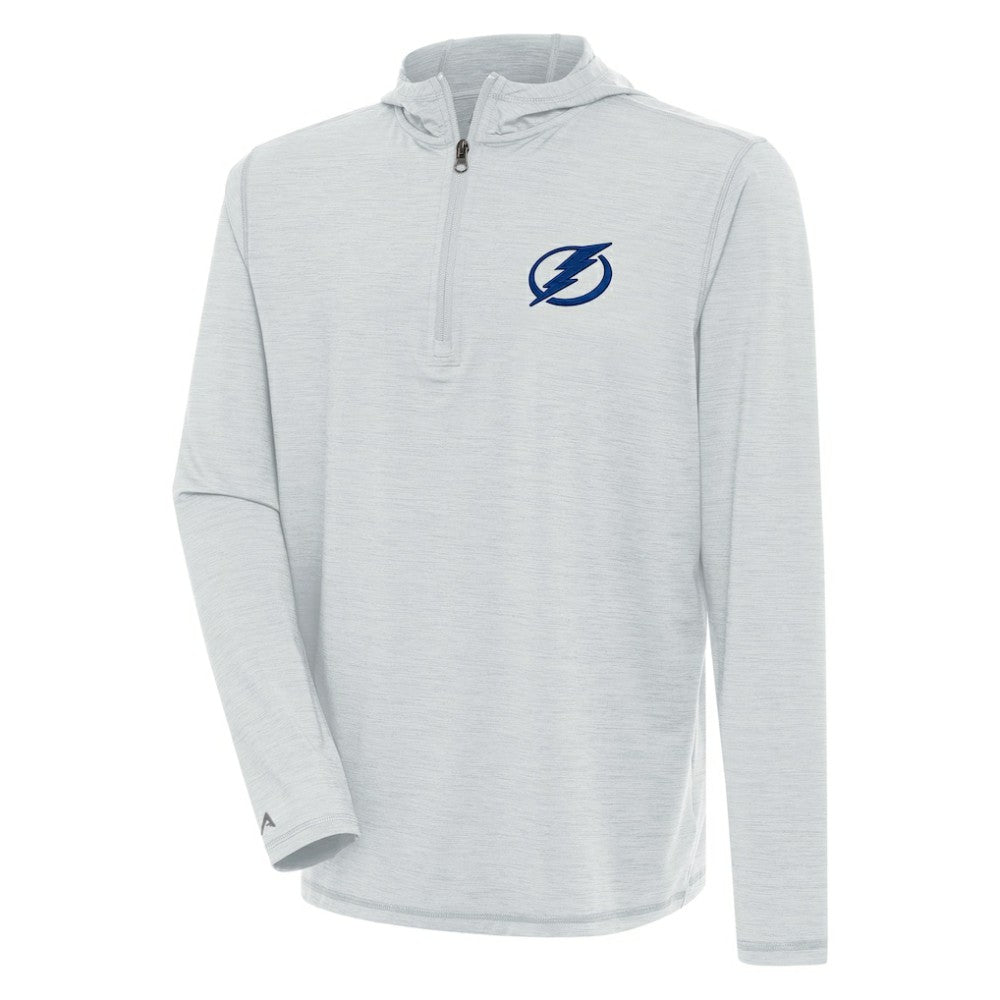 Tampa Bay Lightning Antigua Tidy Quarter-Zip Pullover Hoodie