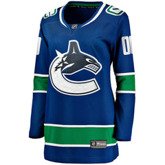 Vancouver Canucks Fanatics Women's Breakaway Custom Jersey