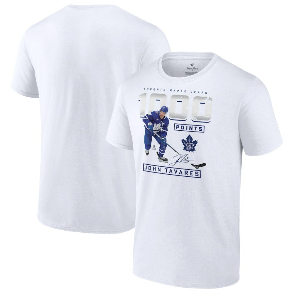 John Tavares Toronto Maple Leafs 1,000 Career Points T-Shirt