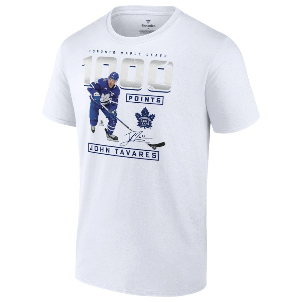 John Tavares Toronto Maple Leafs 1,000 Career Points T-Shirt