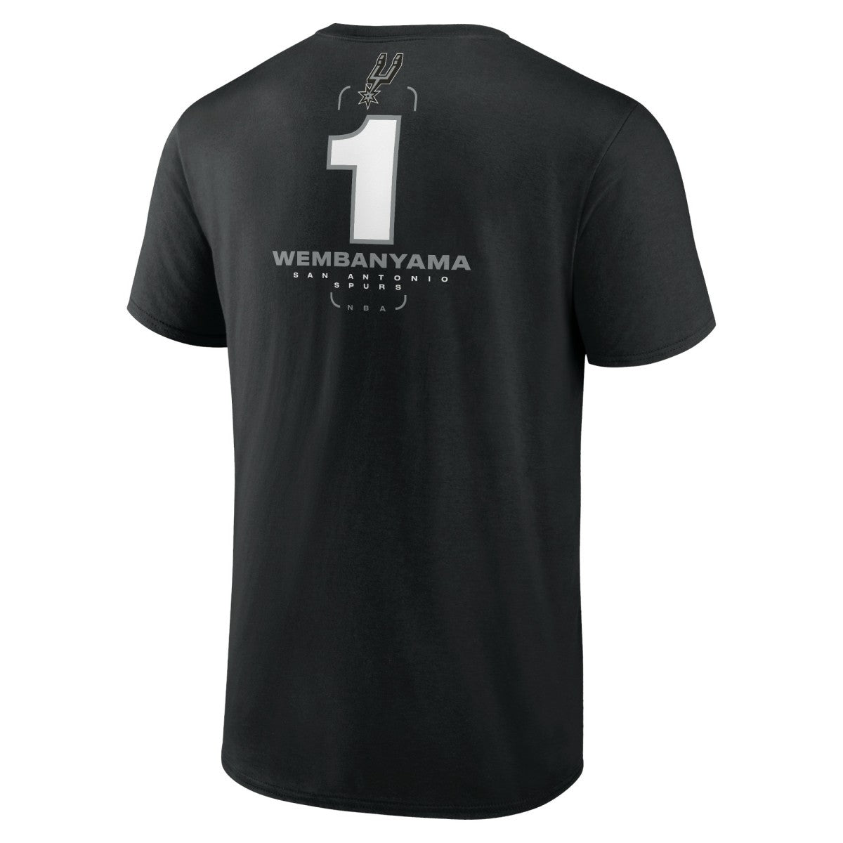 Victor Wembanyama San Antonio Spurs Behind The Back Name & Number T-Shirt - Black on sale