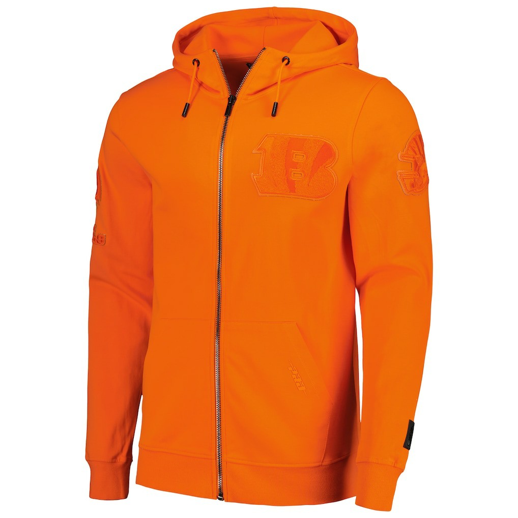 NFL Cincinnati Bengals Pro Standard Triple Tonal Full-Zip Hoodie
