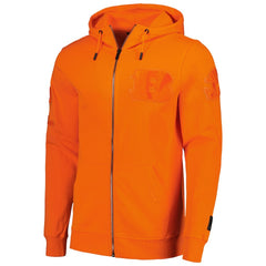 NFL Cincinnati Bengals Pro Standard Triple Tonal Full-Zip Hoodie