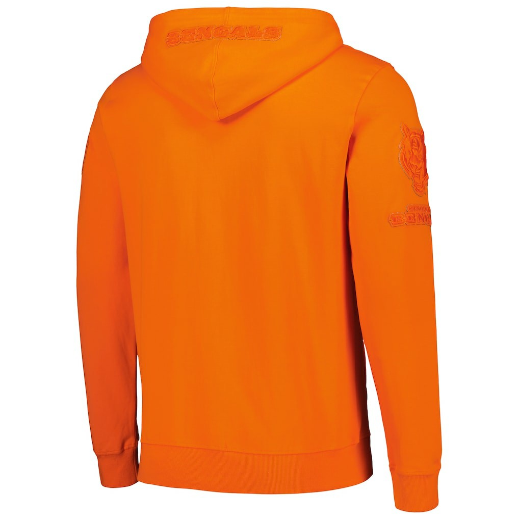 NFL Cincinnati Bengals Pro Standard Triple Tonal Full-Zip Hoodie