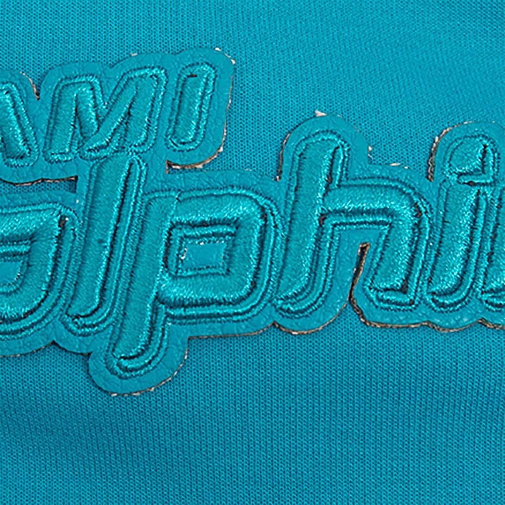 NFL Miami Dolphins Pro Standard Triple Tonal Full-Zip Hoodie