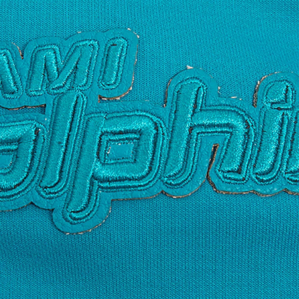 NFL Miami Dolphins Pro Standard Triple Tonal Full-Zip Hoodie