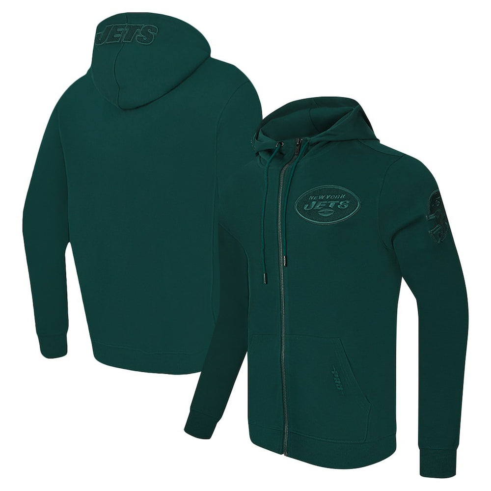 NFL New York Jets Pro Standard Triple Tonal Full-Zip Hoodie