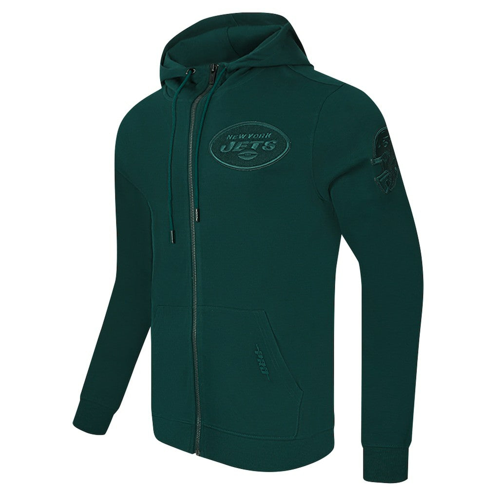 NFL New York Jets Pro Standard Triple Tonal Full-Zip Hoodie