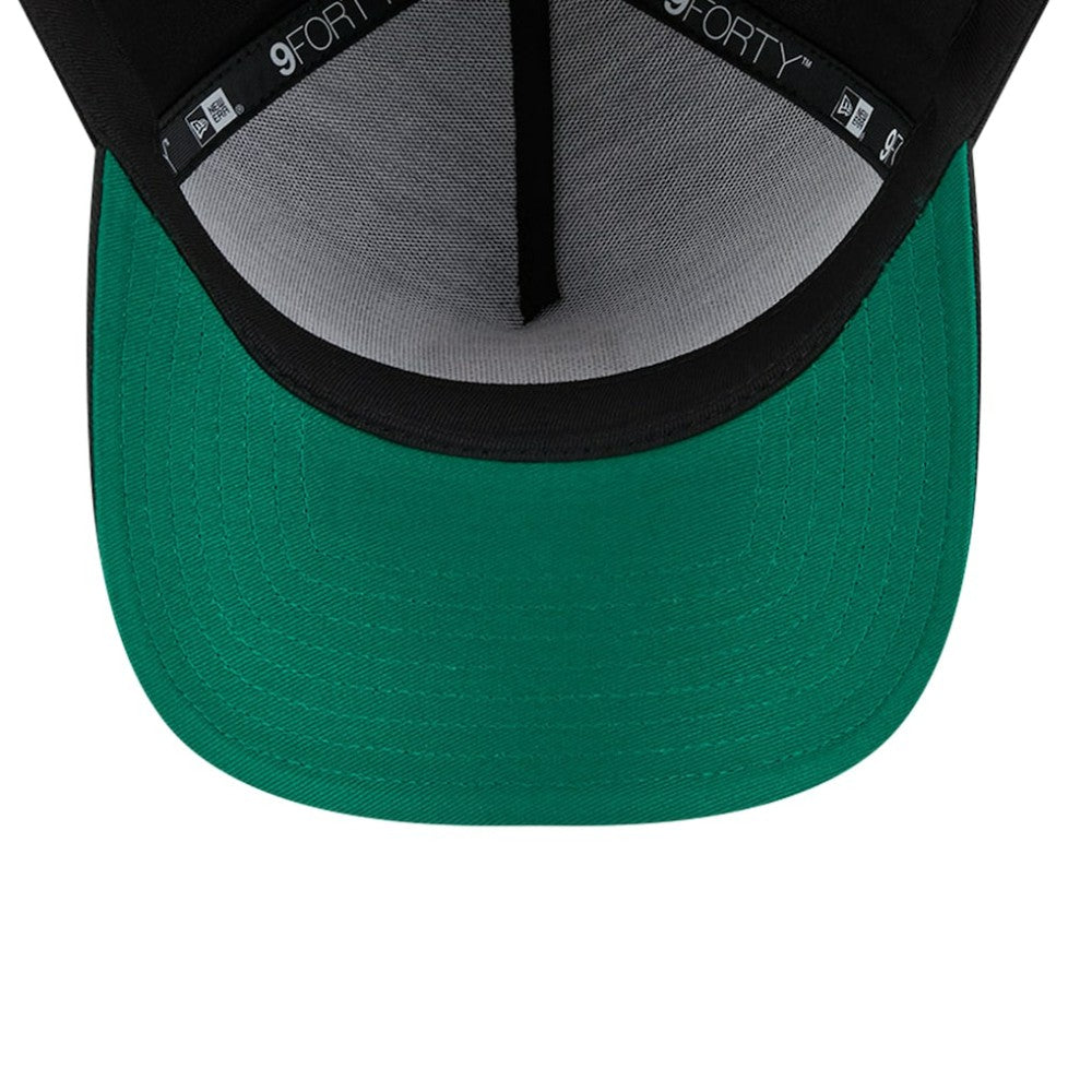 San Francisco Giants Team Color A-Frame 9FORTY Adjustable Hat - Black | New Era