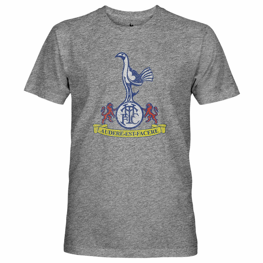 Tottenham Hotspur 1863FC Retro Crest Twisted Tri-Blend Slub T-Shirt / Soccer For sale