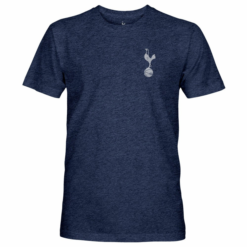 Tottenham Hotspur 1863FC Front Back Text Twisted Tri-Blend Slub T-Shirt / Soccer New