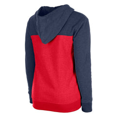Minnesota Twins Women's Color Block Full-Zip Hoodie Jacket - Navy | New Era