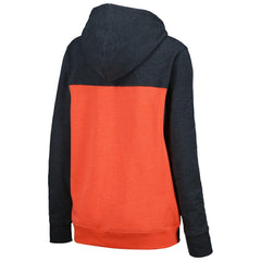 San Francisco Giants Women's Color Block Full-Zip Hoodie Jacket - Black | New Era