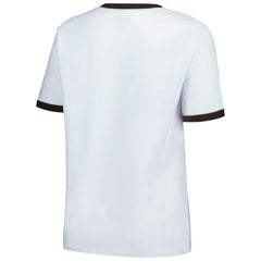 San Diego Padres Women's Oversized Ringer T-Shirt - White | New Era