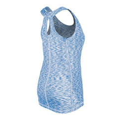 Chicago Cubs Women's Space Dye Keyhole Back Tank Top - Royal | New Era