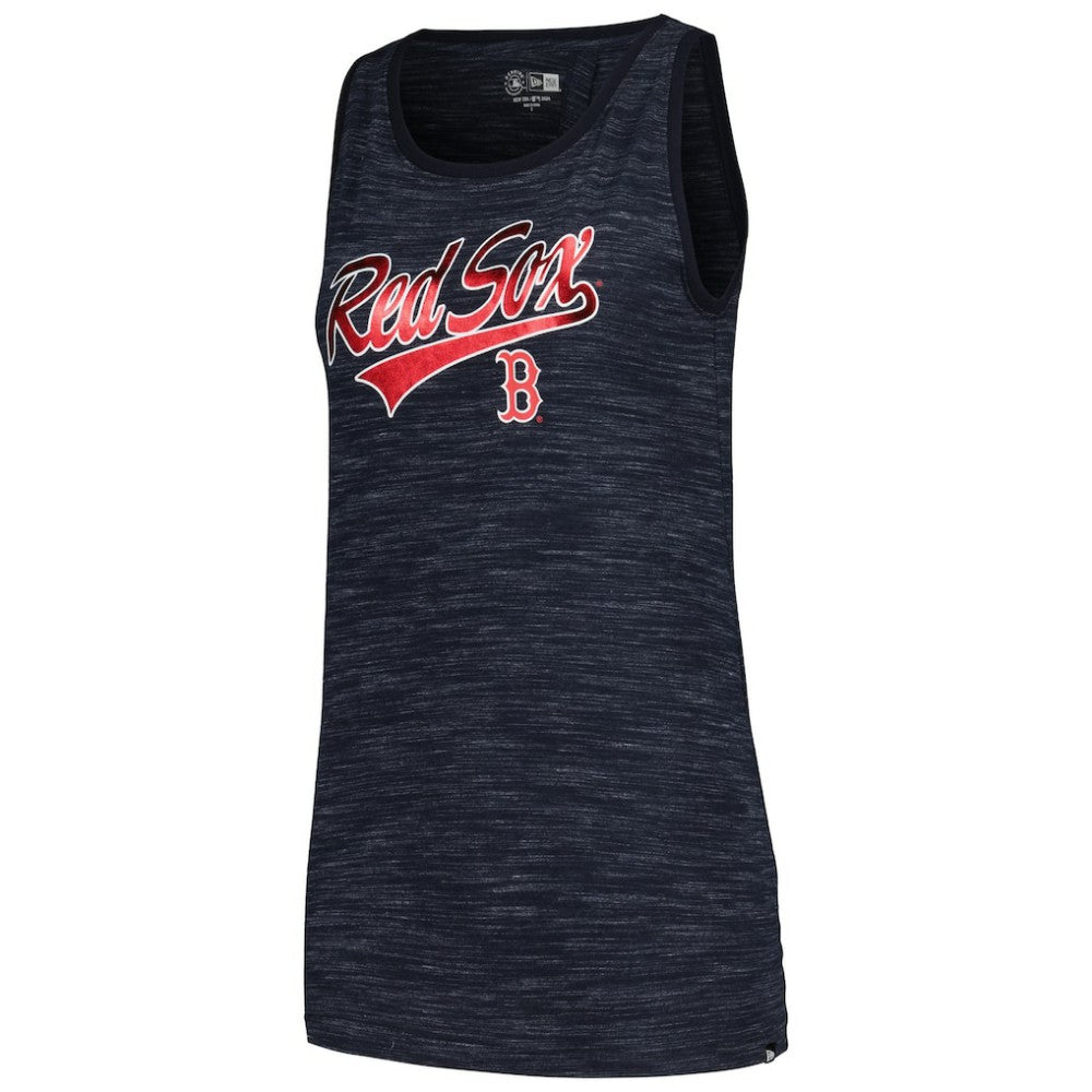 Boston Red Sox Women's Space-Dye Active Tank Top - Navy | New Era
