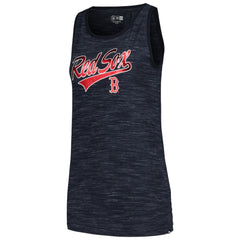 Boston Red Sox Women's Space-Dye Active Tank Top - Navy | New Era