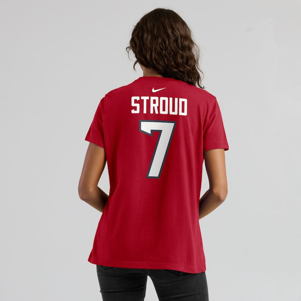 NFL Houston Texans C.J. Stroud  Women's Player Name & Number T-Shirt