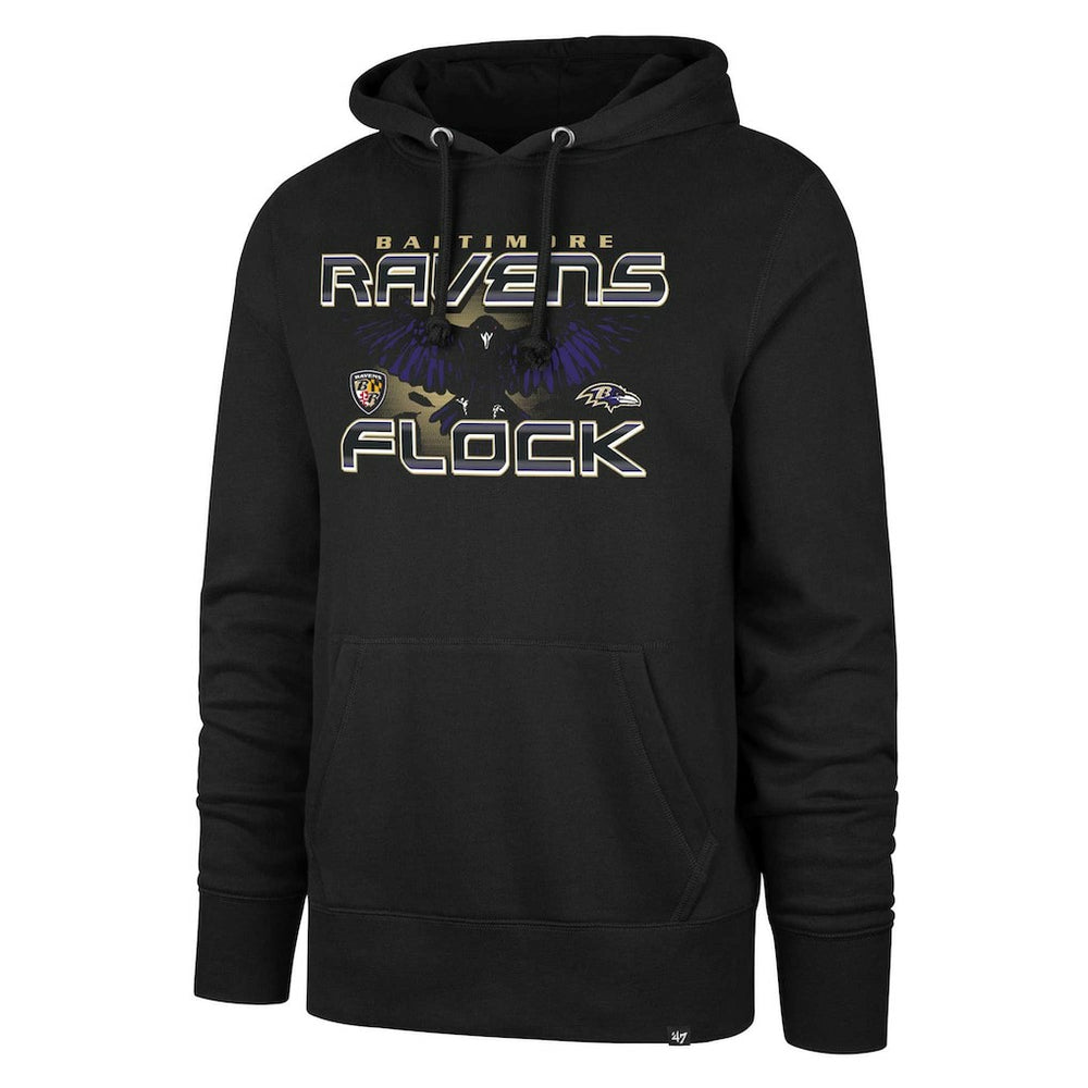 NFL Baltimore Ravens '47 Ravens Flock Regional Headline Pullover Hoodie