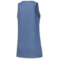 Cleveland Guardians Soft as a Grape Women's Gauze High Neck Tank Top - Navy