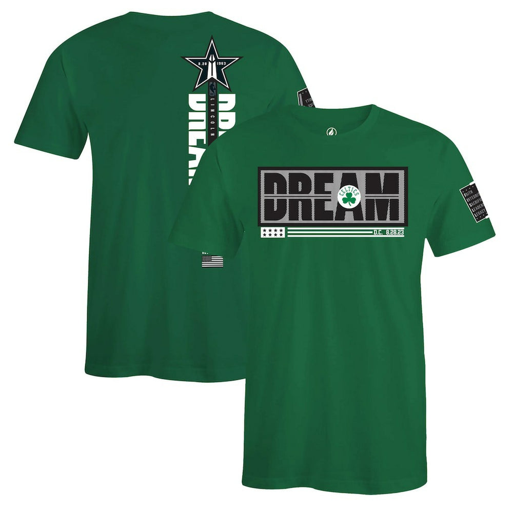 Boston Celtics FISLL x Black History Collection Unisex T-Shirt - Green cheap