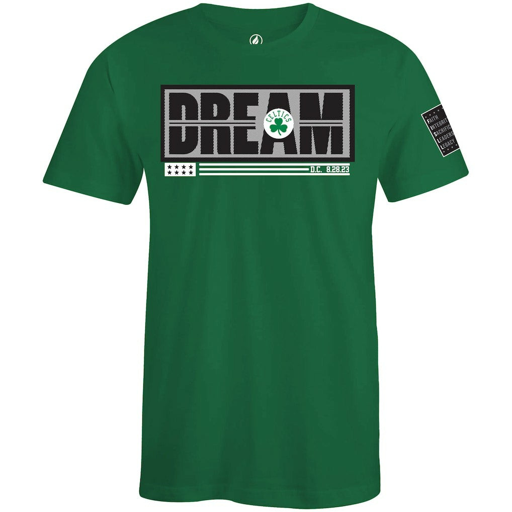 Boston Celtics FISLL x Black History Collection Unisex T-Shirt - Green cheap
