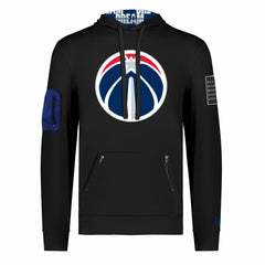 Washington Wizards FISLL x Black History Collection Unisex Pullover Hoodie - Black for sale