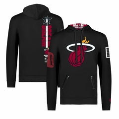 Miami Heat FISLL x Black History Collection Unisex Pullover Hoodie - Black sale