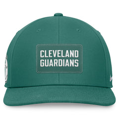 Cleveland Guardians Bicoastal Pro Performance Snapback Hat - Green | Nike