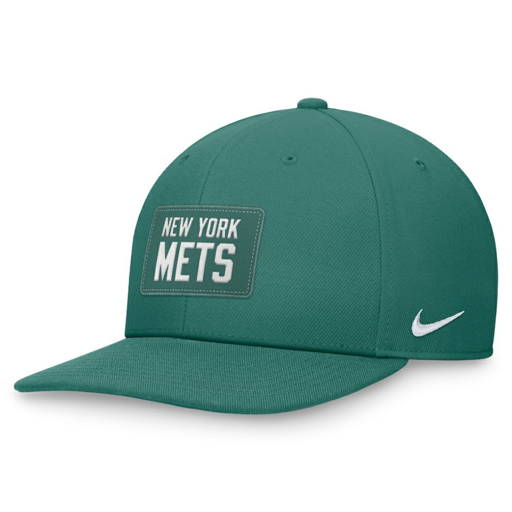 New York Mets Bicoastal Pro Performance Snapback Hat - Green | Nike