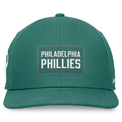 Philadelphia Phillies Bicoastal Pro Performance Snapback Hat - Green | Nike
