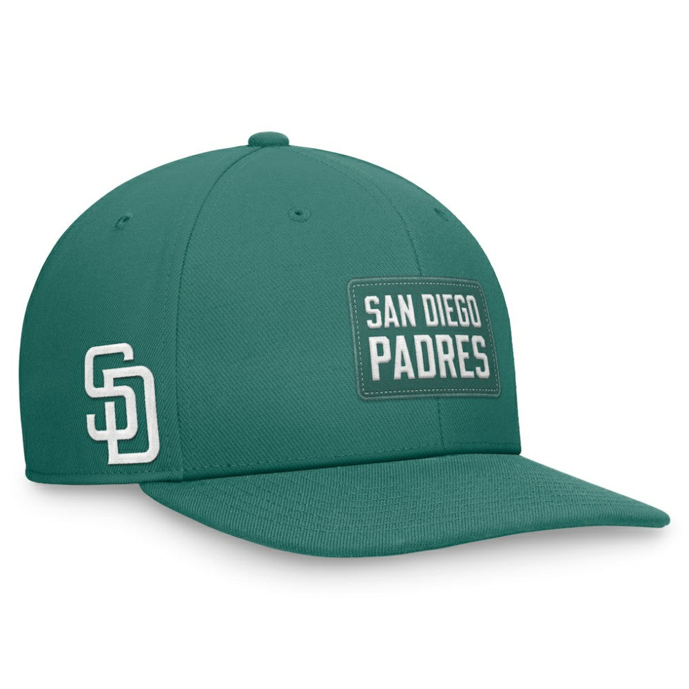 San Diego Padres Bicoastal Pro Performance Snapback Hat - Green | Nike