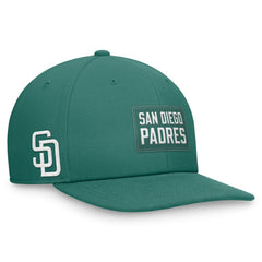 San Diego Padres Bicoastal Pro Performance Snapback Hat - Green | Nike