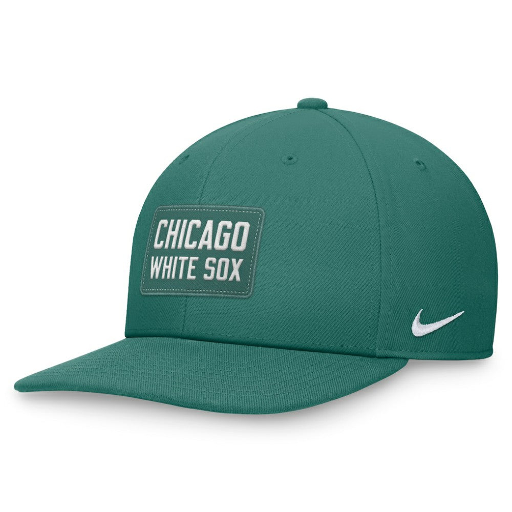 Chicago White Sox Bicoastal Pro Performance Snapback Hat - Green | Nike