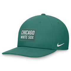 Chicago White Sox Bicoastal Pro Performance Snapback Hat - Green | Nike