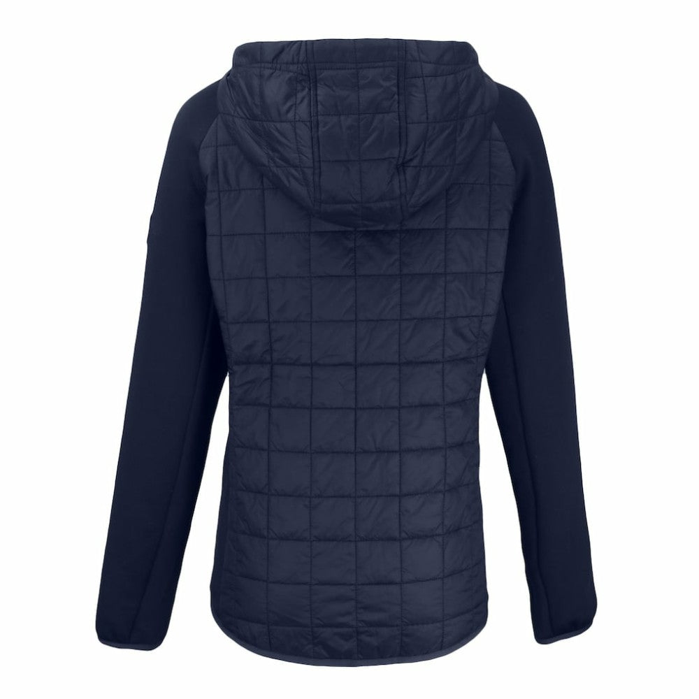 Los Angeles Dodgers Cutter & Buck Women's Cooperstown Collection Rainier Primaloft Eco Full-Zip Hybrid Jacket - Navy