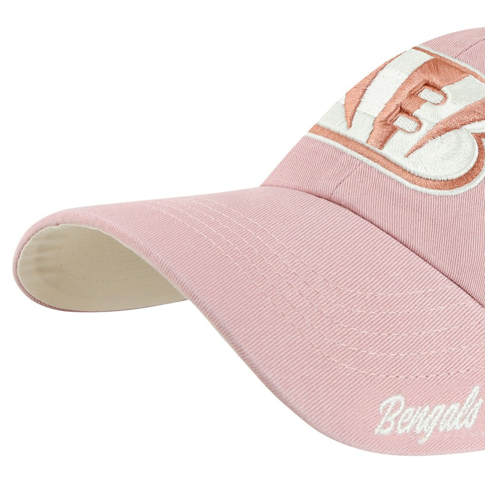 NFL Cincinnati Bengals '47 Women's Ballpark Cheer Dusty Rose Clean Up Adjustable Hat