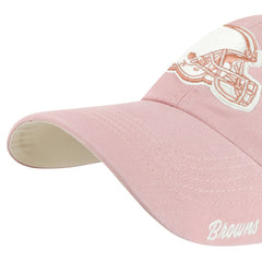 NFL Cleveland Browns '47 Women's Ballpark Cheer Dusty Rose Clean Up Adjustable Hat