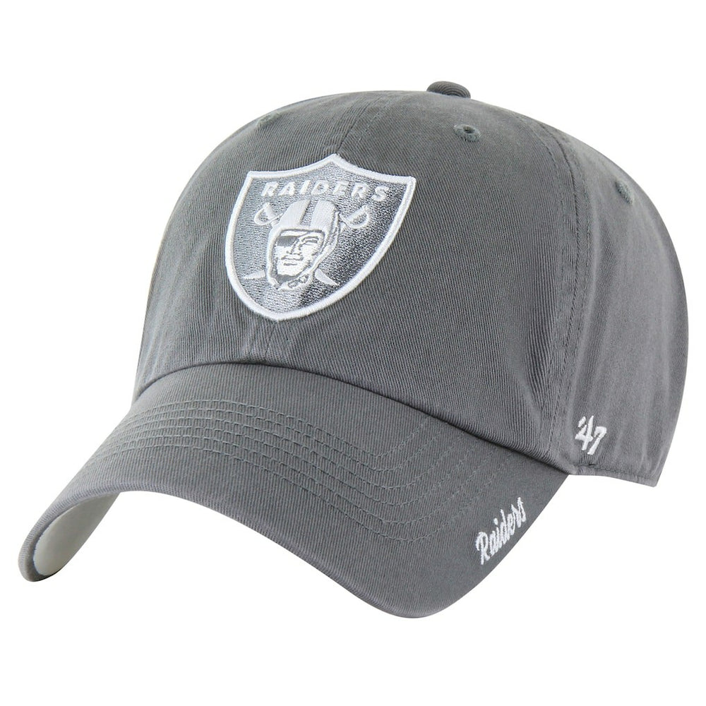 NFL Las Vegas Raiders '47 Women's Luminance Cheer Clean Up Adjustable Hat