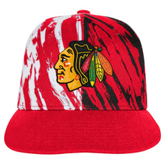Chicago Blackhawks Youth Propel Flat Brim Snapback Hat