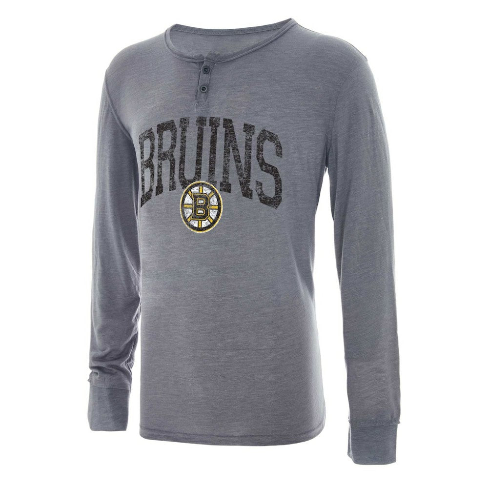 Boston Bruins Concepts Sport Takeaway Henley Long Sleeve Top