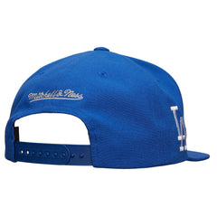 Los Angeles Dodgers Team Tagged Snapback Hat - Royal | Mitchell & Ness