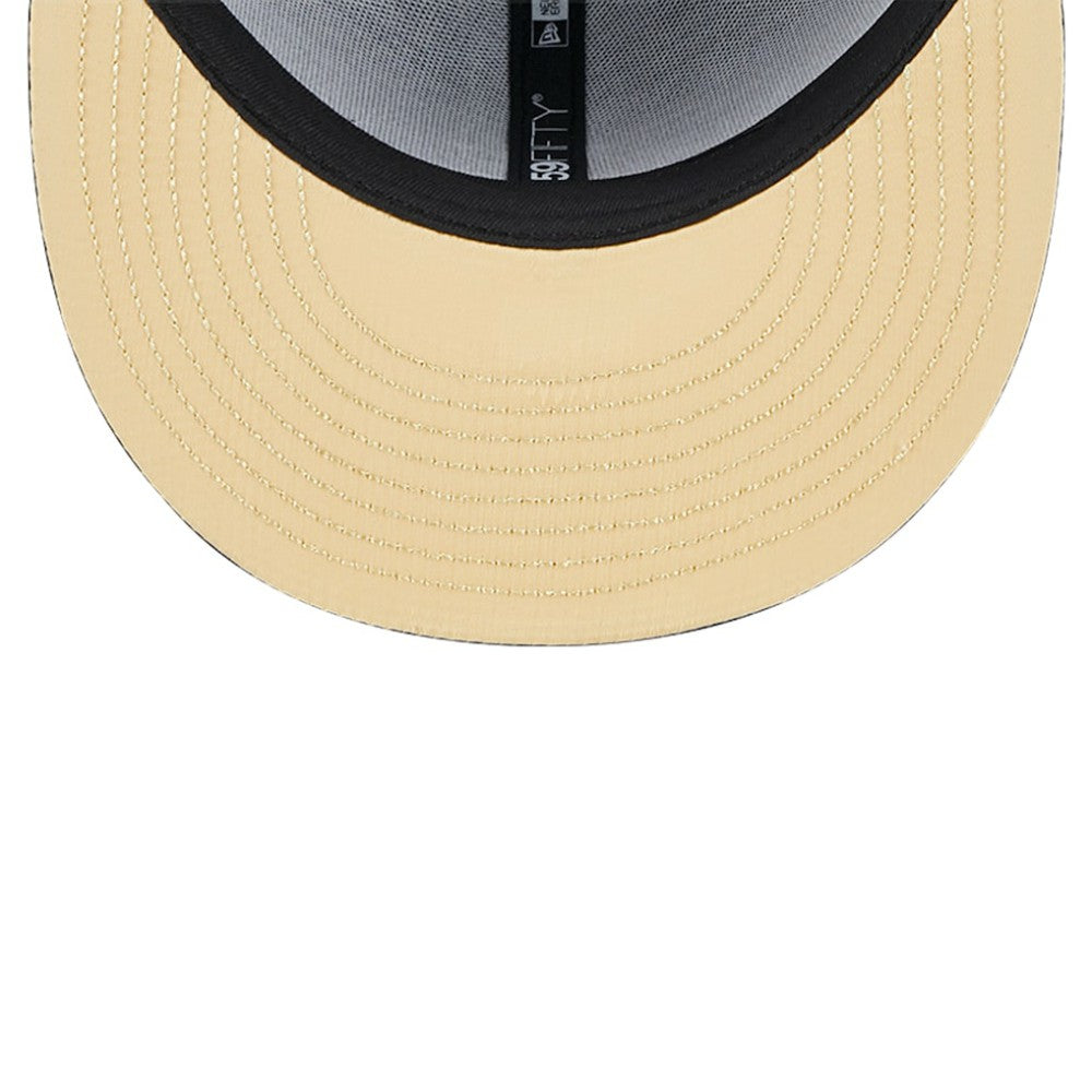 Chicago Cubs 59FIFTY Day Allover Fitted Hat - Black | New Era