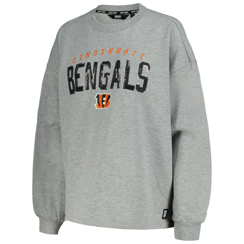 NFL Cincinnati Bengals DKNY Sport Women's Penelope Pullover Sweatshirt