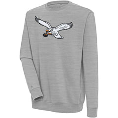 NFL Philadelphia Eagles Antigua Throwback Logo Victory Pullover Sweatshirt