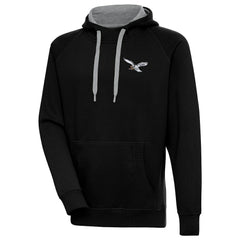 NFL Philadelphia Eagles Antigua Throwback Logo Victory Pullover Hoodie