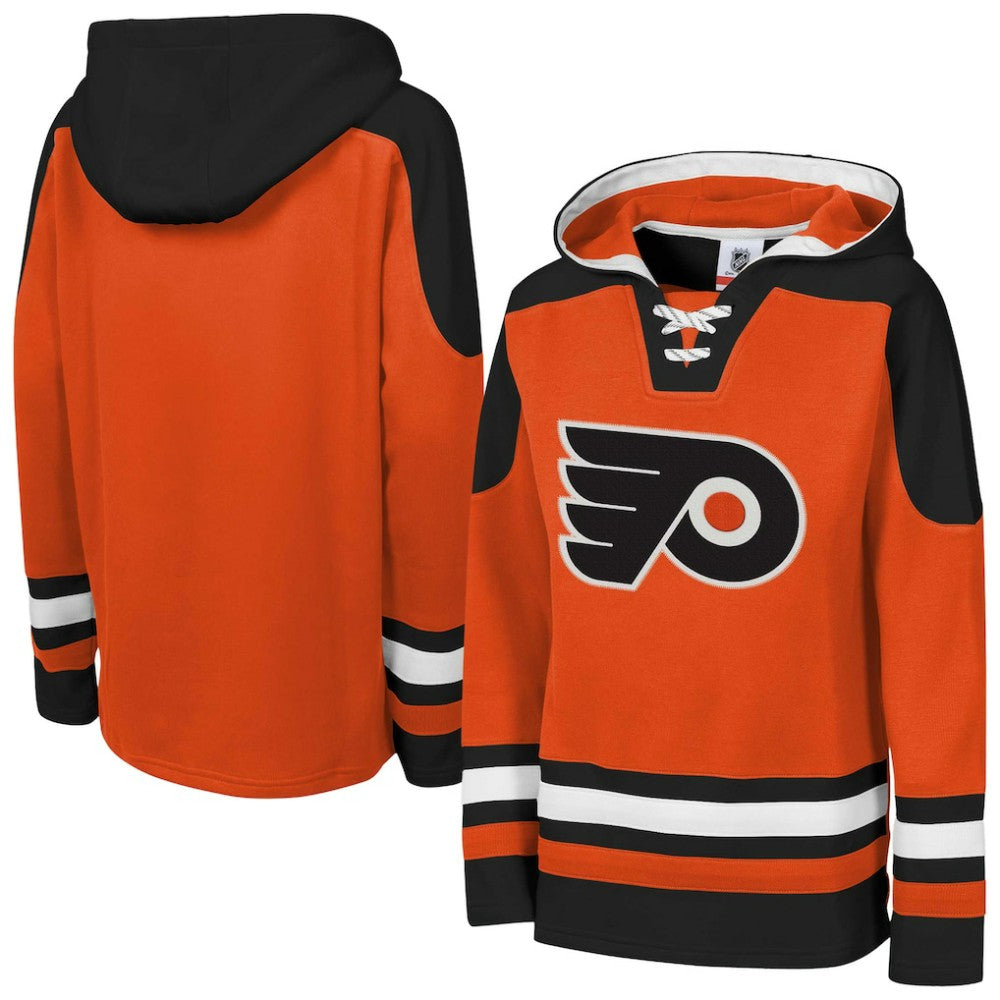 Philadelphia Flyers Youth Ageless Must Have Home V-Neck Pullover Hoodie