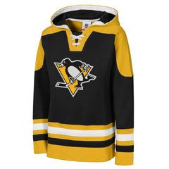 Pittsburgh Penguins Youth Ageless Must Have Home V-Neck Pullover Hoodie