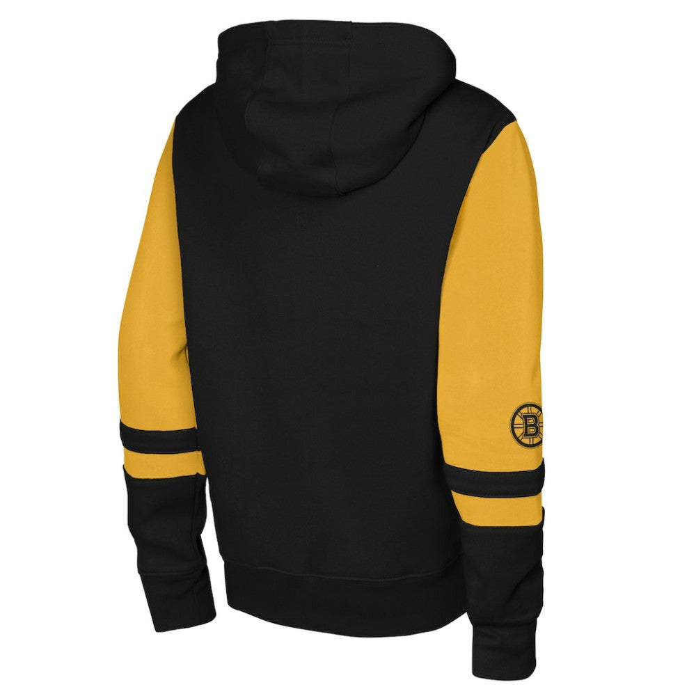 Boston Bruins Youth Face Off Full-Zip Hoodie